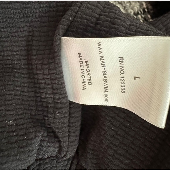 Marysia Swim Palm Springs Scallop Scoop Top I Size L - Picture 5 of 5